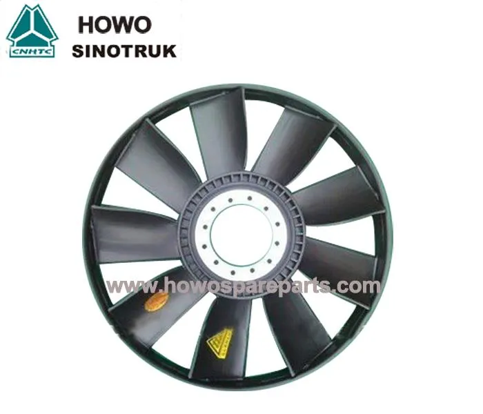 HOWO Truck WD615 Motordele Forhandler Plastic Fan Blade 61500060131