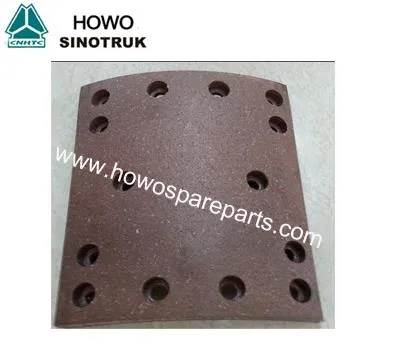 Bagbremseforing WG9231342068 For HOWO Dumpere Dele